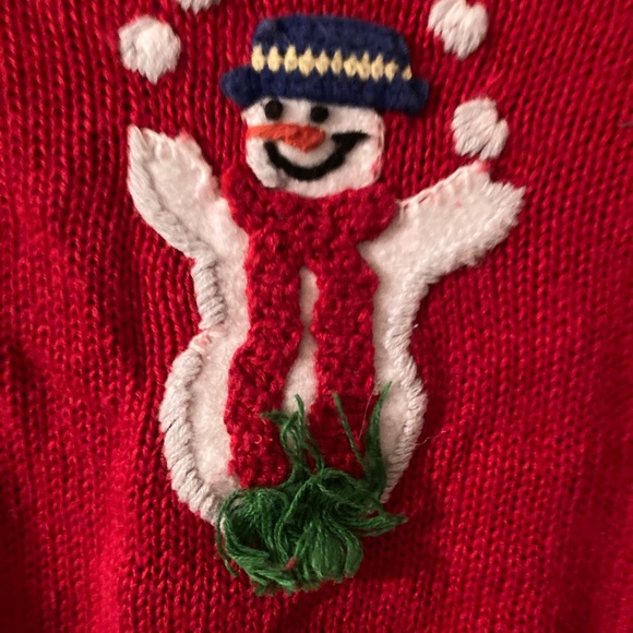 Christmas snowman sweater - Picture 8 of 8